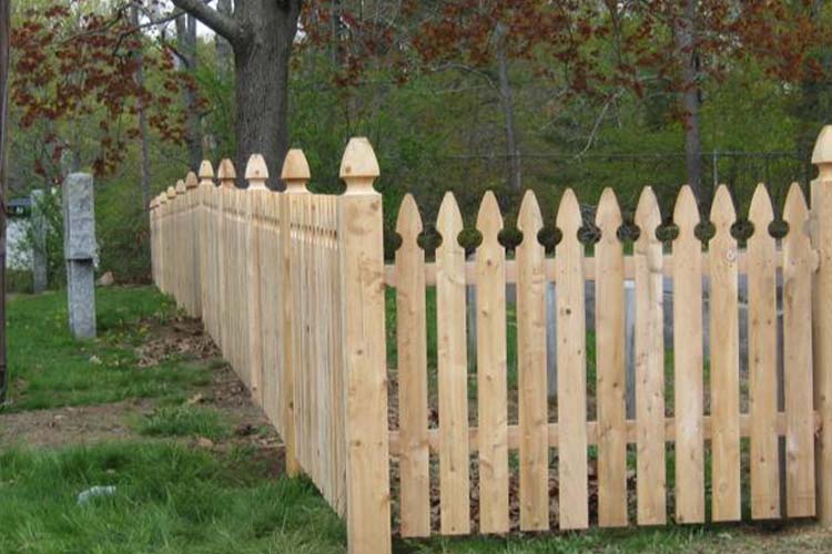 Gothic picket fence